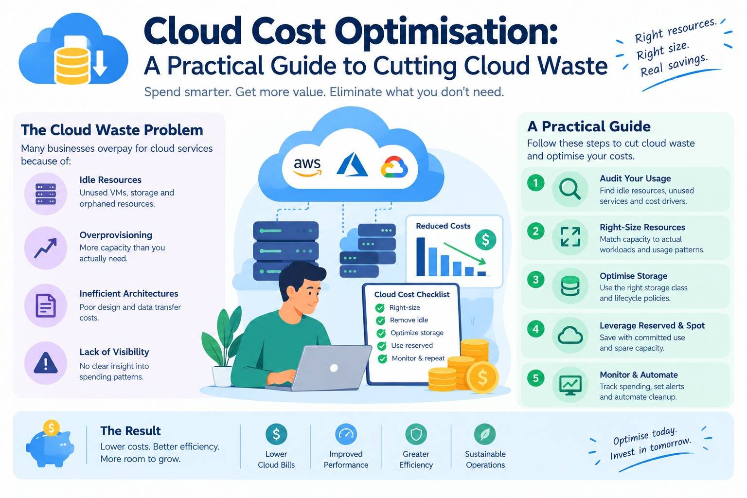 Cloud Cost Optimisation: A Practical Guide to Cutting Cloud Waste