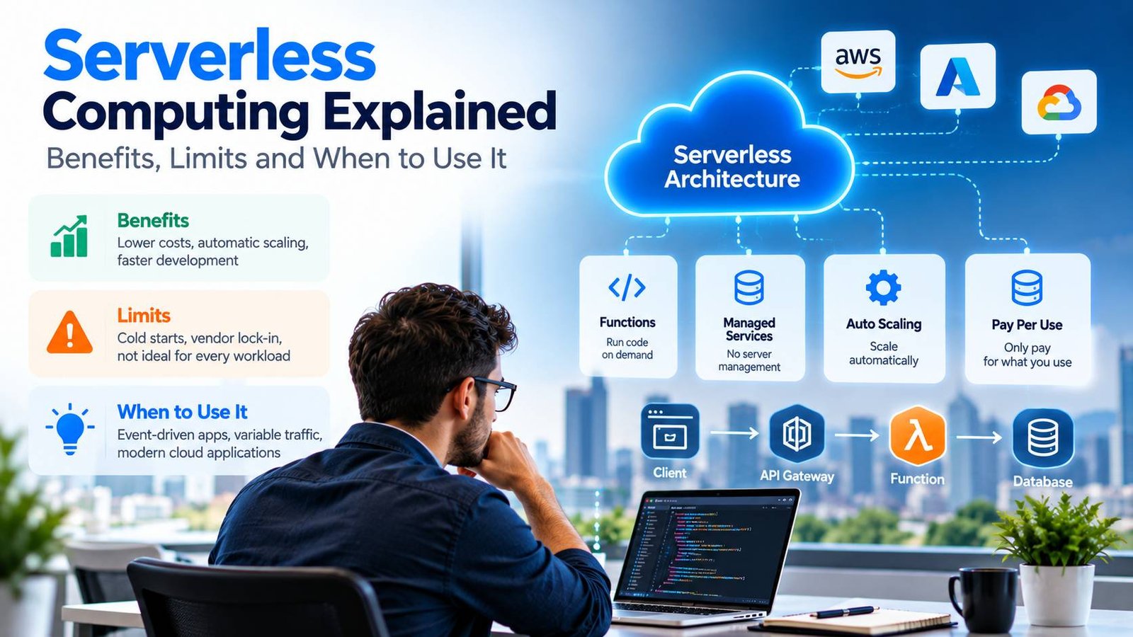 Serverless Computing Explained: Benefits, Limits and When to Use It